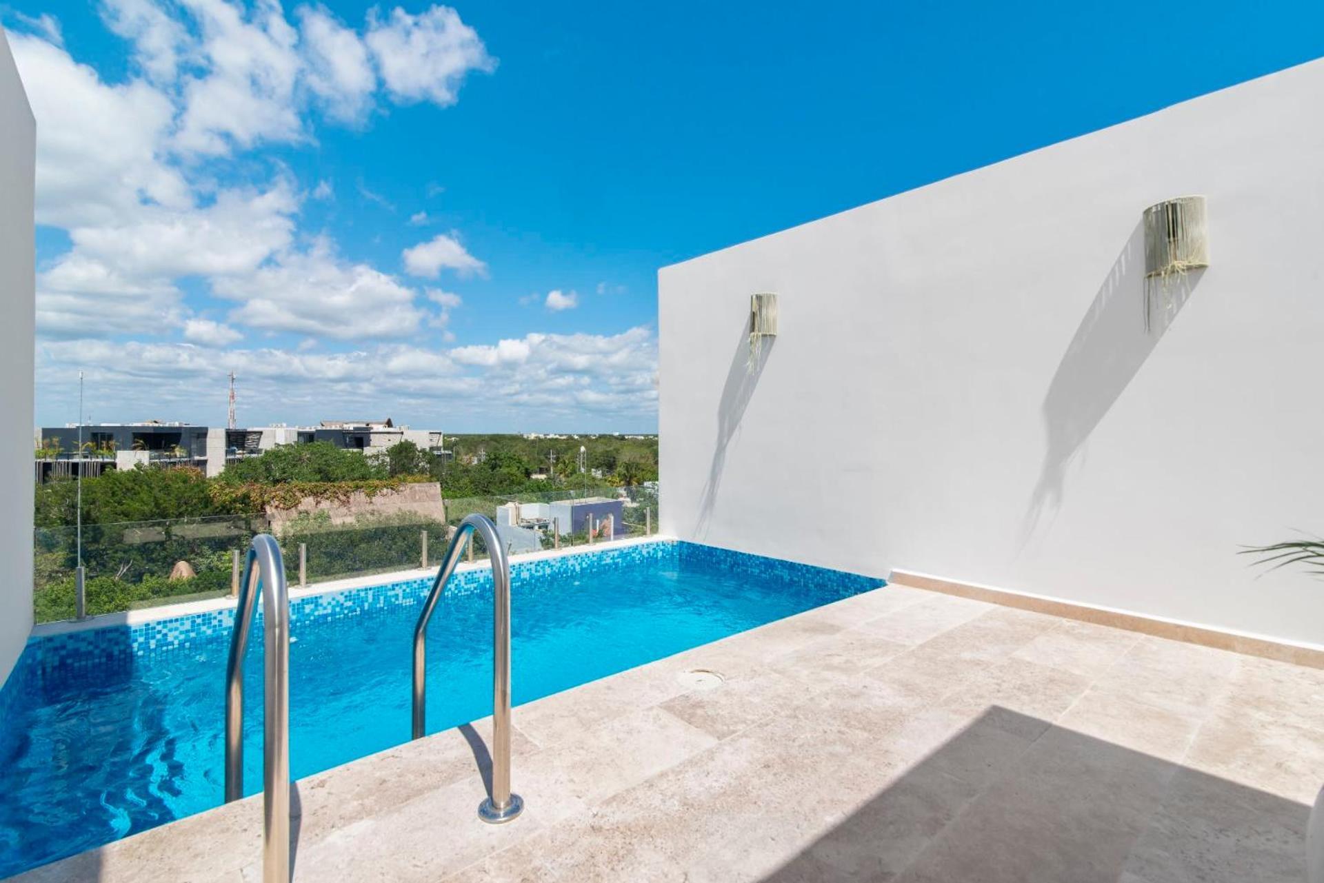 Serenity In The Sky - Studio With Rooftop And Plunge Pool Daire Tulum Dış mekan fotoğraf